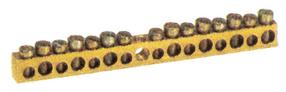 Ühendusplokk Technova 1004.3, 2x16+8x10 mm², messingi v.