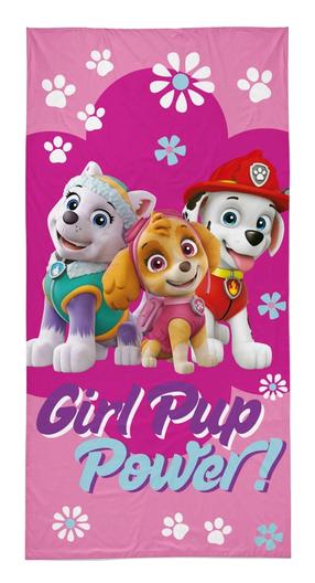 Vaikiškas rankšluostis Paw Patrol RD-135, rožinė sp., 140 cm x 70 cm