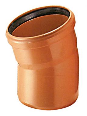 Alkūnė lauko kanalizacijai Magnaplast, 110 mm, 30 °