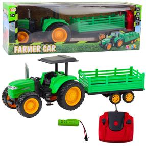  Rc traktorius Lean Toys Farmer Car, žalia sp.