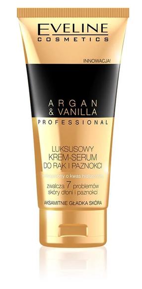 Крем для рук Eveline Argan & Vanilla, 0.1 л