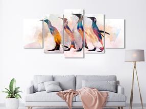 Reprodukcija Artgeist Penguin Wandering DKNW0069PWD, 100 cm x 50 cm