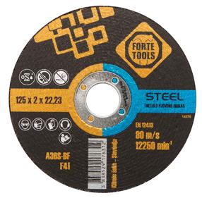 Griešanas disks Forte Tools, 125 mm x 2 mm x 22.23 mm