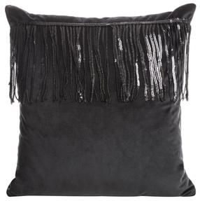Dekoratyvinės pagalvėlės užvalkalas JYZ-04, juoda sp., 45 cm x 45 cm