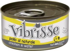 Mitrā kaķu barība Croci Vibrisse Natural Chicken in Water, vistas gaļa, 0.07 kg