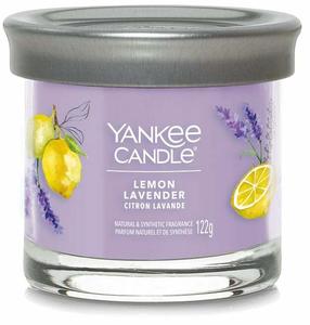 Žvakė, aromatinė Yankee Candle Lemon Lavender, 35 h, 122 g, violetinė sp.