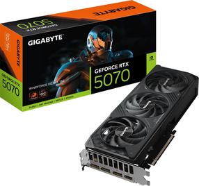 Vaizdo plokštė Gigabyte GeForce RTX 5070 WINDFORCE OC SFF, 12 GB, GDDR7