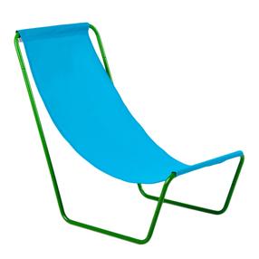Уличный шезлонг Patio Siesta D032-11OW, синий цв., 86 см x 48 см x 72 см