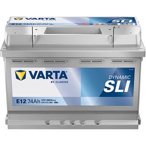 Аккумулятор Varta SLI E12, 12 В, 74 Ач, 680 а
