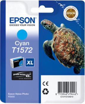 Rašalinio spausdintuvo kasetė Epson T1572 XL, mėlyna