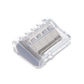 Клеммная колодка Pawbol E.4183K-5, 5 x 2.5 mm², прозрачный цв., 5 шт.