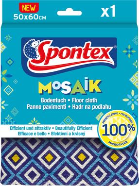 Lupatiņa, grīdai Spontex, zila krās., mikrošķiedras
