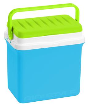 Šaltdėžė Gio'Style Fiesta+, žalia sp./žydra sp., 41 x 27.8 cm, 29.5 l