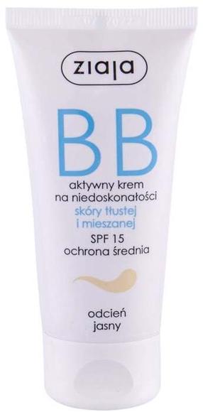 BB krēms Ziaja BB Cream, gaiši brūna krās., light, 50 ml