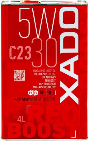Motoreļļa Xado C23 Red Boost 5W - 30, sintētiskais, 4 l