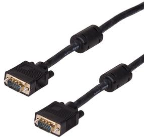 Laidas Akyga D-Sub (VGA) - D-Sub (VGA) DSUB 15-pin, DSUB 15-pin, 15 m, juoda sp.