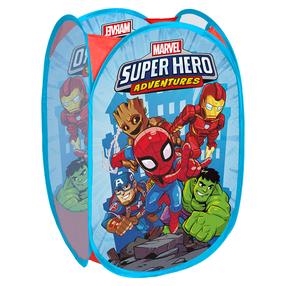 Soma rotaļlietām, paredzēts uzglabāšanai Disney Marvel Avengers Super Hero, daudzkrāsaina, 36 x 36 x 58 cm