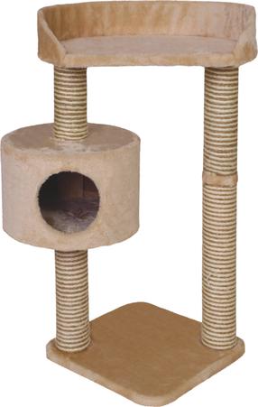Когтеточка для кота Zolux Bi-Material, 53 см x 45 см x 84 см