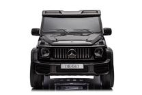 Vaikiškas elektromobilis Mercedes G63, balta sp./juoda sp./(spalva/dizainas parenkami atsitiktine tvarka)