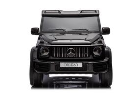 Vaikiškas elektromobilis Mercedes G63, balta sp./juoda sp./(spalva/dizainas parenkami atsitiktine tvarka)