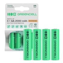 Įkraunamas elementas Green Cell GR02 HR6, AA, 2000 mAh, 4 vnt.