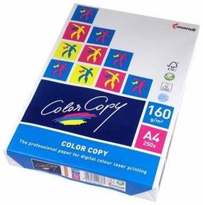 Ofisa papīrs Mondi Color Copy, A4, 160 g/m², balta krās., 29.7 cm x 21 cm, 250 lapu gab.