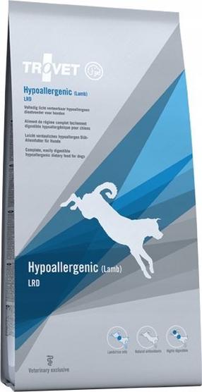 Sausas šunų maistas Trovet Hypoallergenic, ėriena, 10 kg