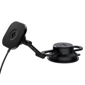 Auto telefona turētājs Spigen Onetap Pro 3, melna krās., 5 - 57.5 W