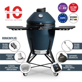 Grilis Kamado Bono MEDIA EVO 22, navy blue matte sp., 56 cm