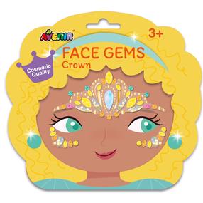 Pašlīmējošo sejas dārgakmeņu komplekts Avenir Crown