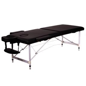 Masažinis stalas Restpro Alu 2 Black L, 192 cm, 13 kg, juoda sp.