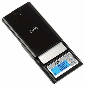 Juvelyrinės svarstyklės Zyle ZY40110SC, sidabro sp./juoda sp.