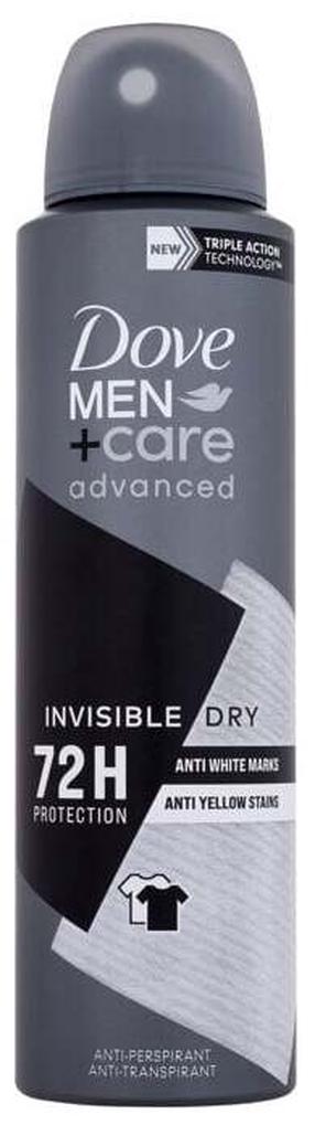 Дезодорант для мужчин Dove Men + Care Advanced Invisible Dry, 150 мл