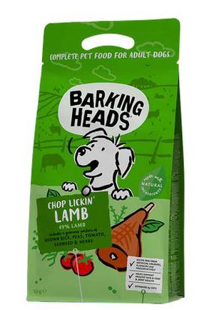 Sausā suņu barība Barking Heads Chop Lickin 'Lamb BLM2, jēra gaļa, 2 kg