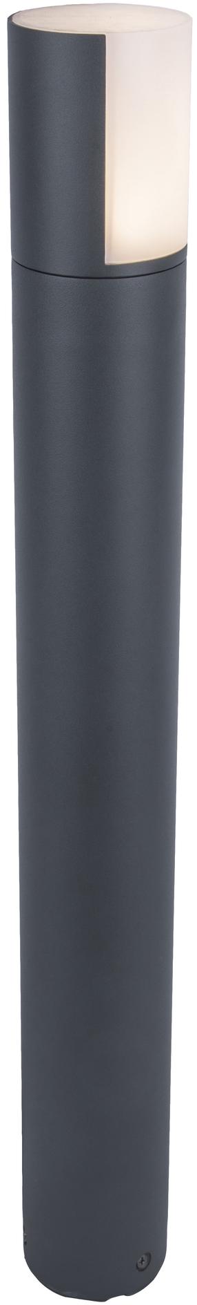 Brīvi stāvošs āra gaismeklis Lutec Clcyra, 8W, LED, IP54, antracīta krās., 7.8 cm x 65 cm