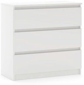 Komoda Simple, balta sp., 78.5 cm x 80 cm x 39 cm
