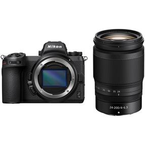 Bezspoguļa kamera Nikon Z 7II, melna krās.