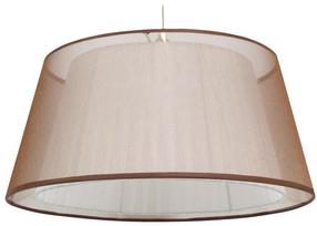 Šviestuvas kabinamas Candellux Charlie, E27, 1 x 60 W, ruda sp. / chromo sp., 45 x 21 cm