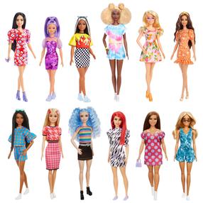 Кукла Mattel Barbie Fashionistas FBR37, 30 см, (цвет/дизайн выбирается случайным образом)
