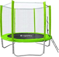 Batutas inSPORTline Froggy Pro 9774-1, 305 cm, su tinklu, su kopėčiomis