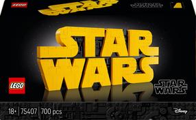 Konstruktors LEGO® Star Wars No klucīšiem būvēts Star Wars™ logotips 75407, 700 gab.