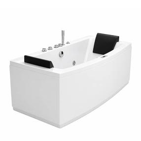 Ванна, массажная Bellagio Luxury Imperial, 150 см x 75 см x 68 см, прямоугольный, белый цв.