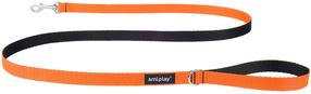 Šuns pavadėlis Amiplay Twist, oranžinė sp., 1.5m x 2cm