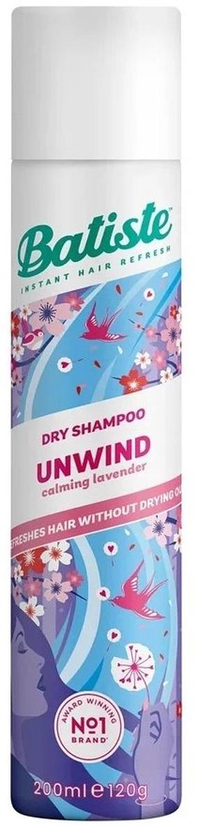 Sausais šampūns Batiste Unwind, 200 ml