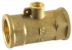 T-veida caurule Ferro SGT2, 3/4" FF, 10 Bar