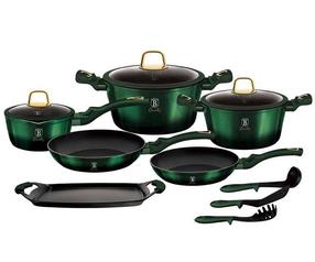 Poti ja panni komplekt, koos tarvikutega Berlinger Haus Emerald BH-6066