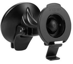 Turētājs Garmin Suction Cup Mount New, melna krās.