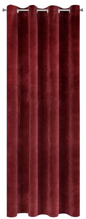 Naktinė užuolaida, bordo sp., 140 cm x 250 cm