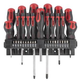 Kruvikeeraja ja otsiku komplekt, bitidega Kreator KRT400010 KRT400010, tähtede, 36.5 cm, 37 tk