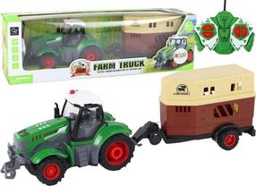 Rc трактор Lean Toys Farm Truck, 1:24, многоцветный